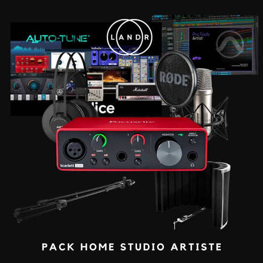 Pack Home Studio Complet - Enregistrement Artiste